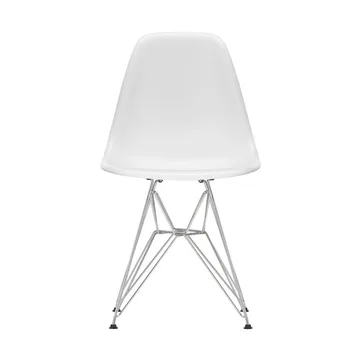 Eames Plastic Side Chair RE DSW stol - White-chrome - Vitra