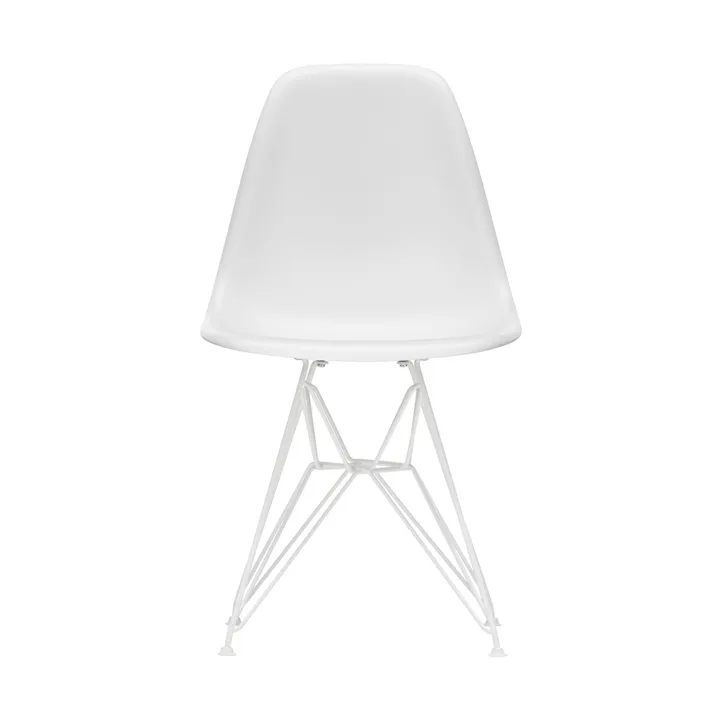 Eames Plastic Side Chair RE DSW stol - White-white - Vitra