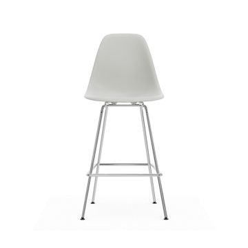 Eames Plastic Stool RE barstol - Medium White-chrome - Vitra