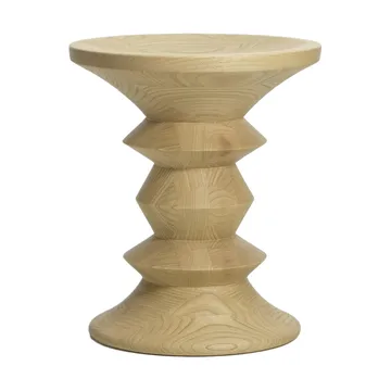 Eames Stool rund krakk modell A - Natural kastanje, Ø33x38 cm - Vitra