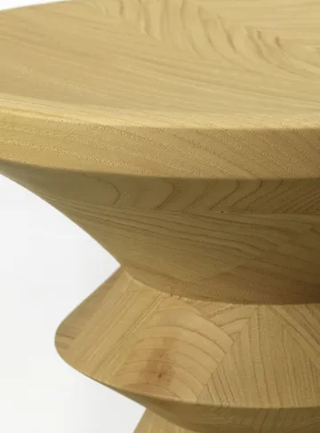 Eames Stool rund krakk modell A - Natural kastanje, Ø33x38 cm - Vitra