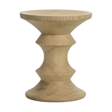 Eames Stool rund krakk modell C - Natural kastanje, Ø33x38 cm - Vitra