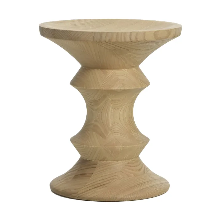 Eames Stool rund krakk modell C - Natural kastanje, Ø33x38 cm - Vitra