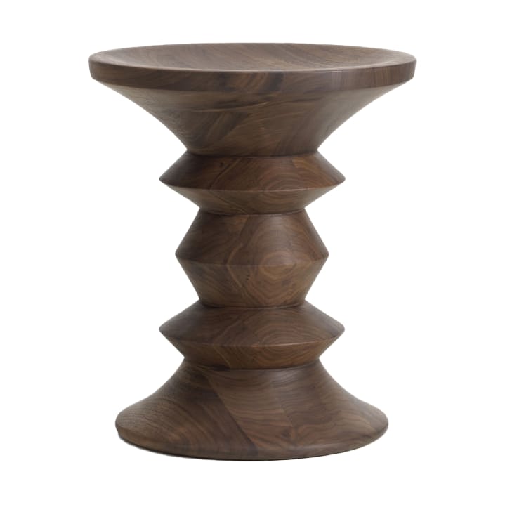 Eames Stool sittekrakk modell A - Dark walnut - Vitra