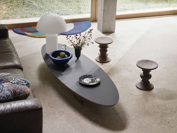 Eames Stool sittekrakk modell A - Dark walnut - Vitra