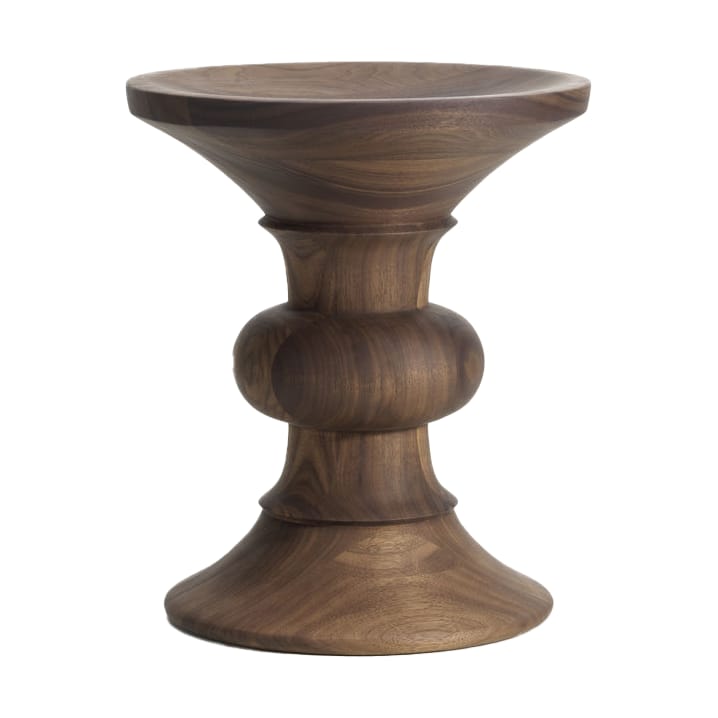 Eames Stool sittekrakk modell B - Dark valnøtt - Vitra