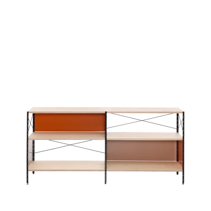 Eames storage unit ESU hylle - Multi-2 hu-Svart ram - Vitra