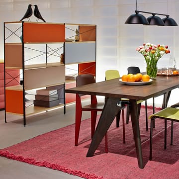 Eames storage unit ESU hylle - Multi-2 hu-Svart ram - Vitra