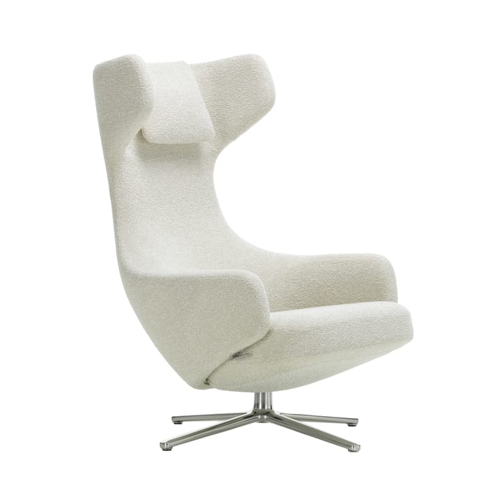 Grand repos lenestol aluminiumsramme - Nubia 01 ivory-pearl - Vitra