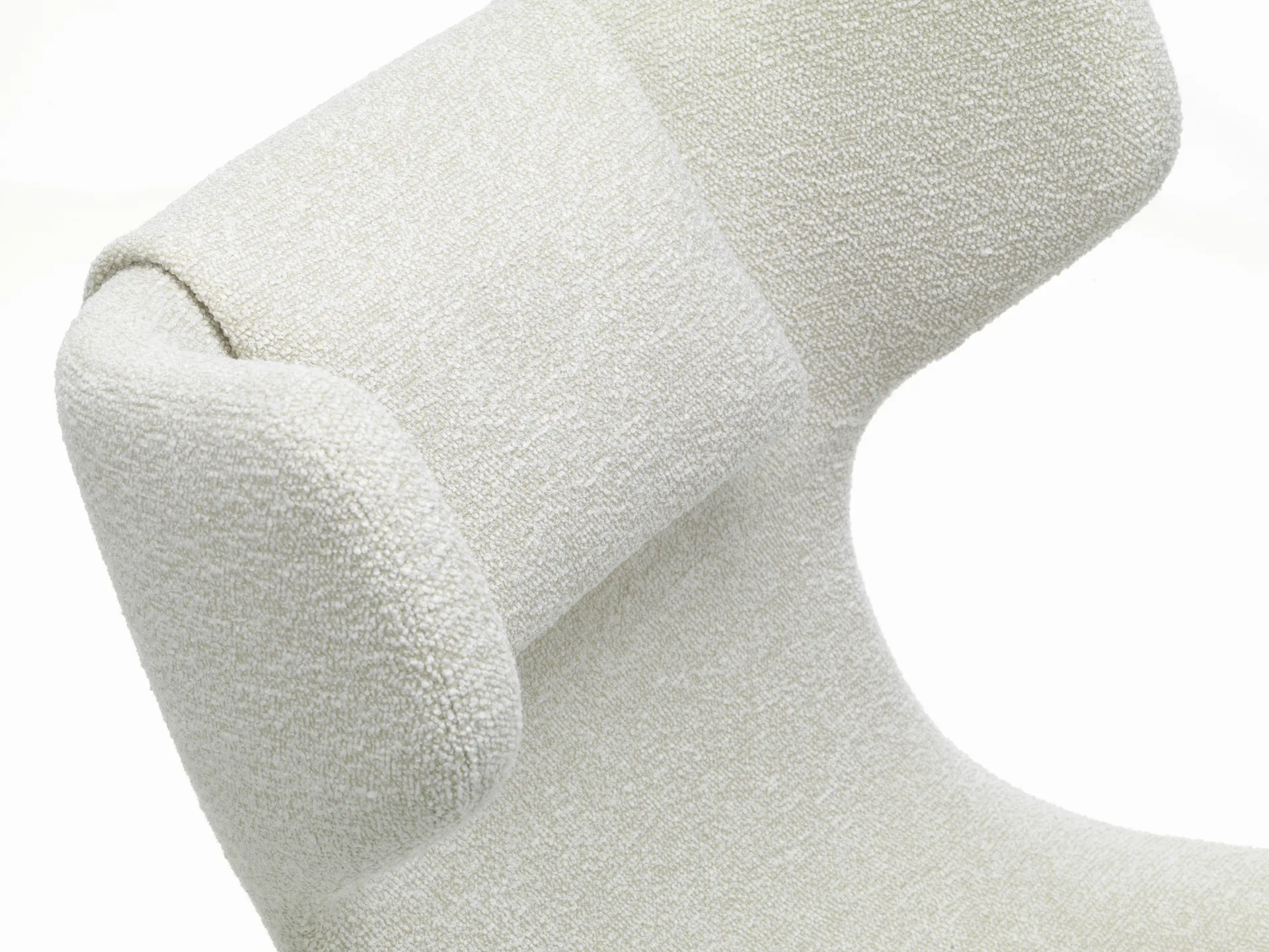 Grand repos lenestol aluminiumsramme, Nubia 01 ivory-pearl Vitra