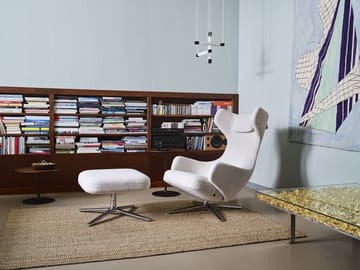 Grand repos lenestol aluminiumsramme - Nubia 01 ivory-pearl - Vitra