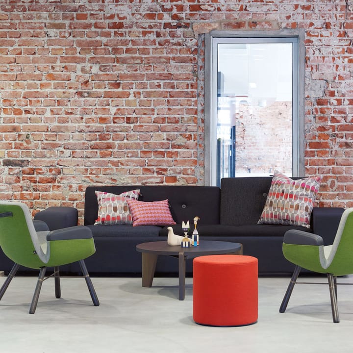 Guéridon lavt sofabord, Oiled oak Vitra