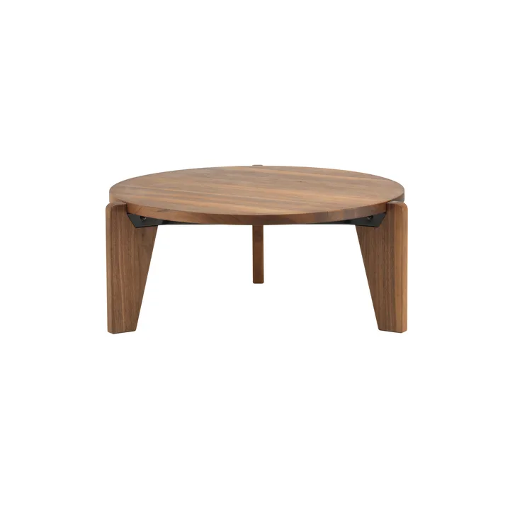 Guéridon lavt sofabord - Oiled walnut - Vitra