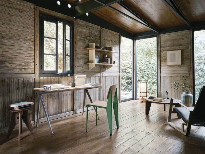 Guéridon lavt sofabord, Oiled walnut Vitra