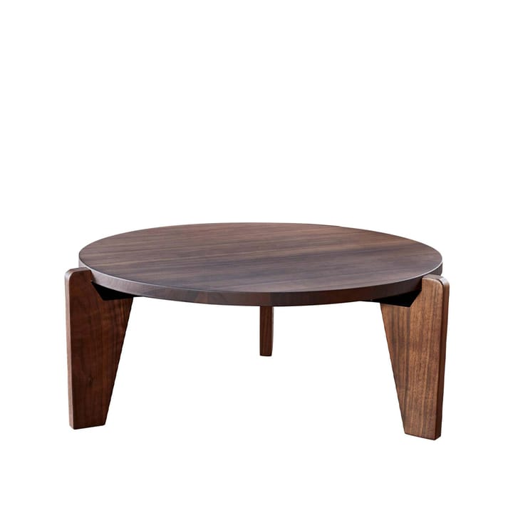 Guéridon lavt sofabord - Oiled walnut - Vitra
