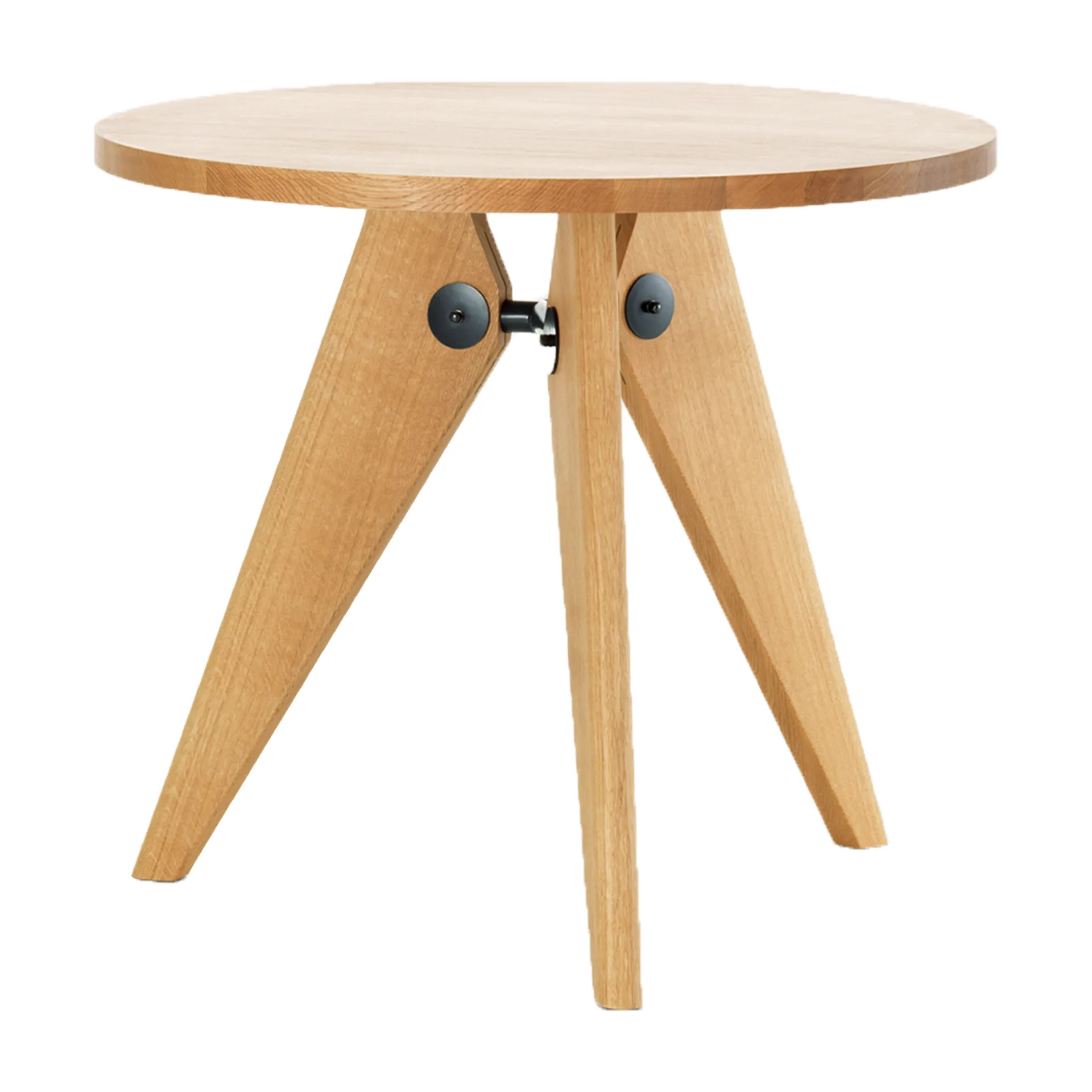 Guéridon spisebord, Oiled oak ø90cm Vitra