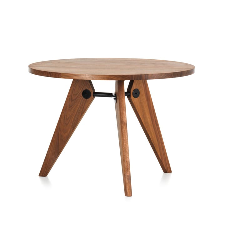 Guéridon spisebord - Oiled walnut ø105cm - Vitra