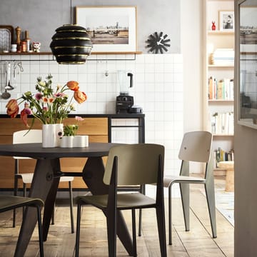 Guéridon spisebord - Oiled walnut ø105cm - Vitra