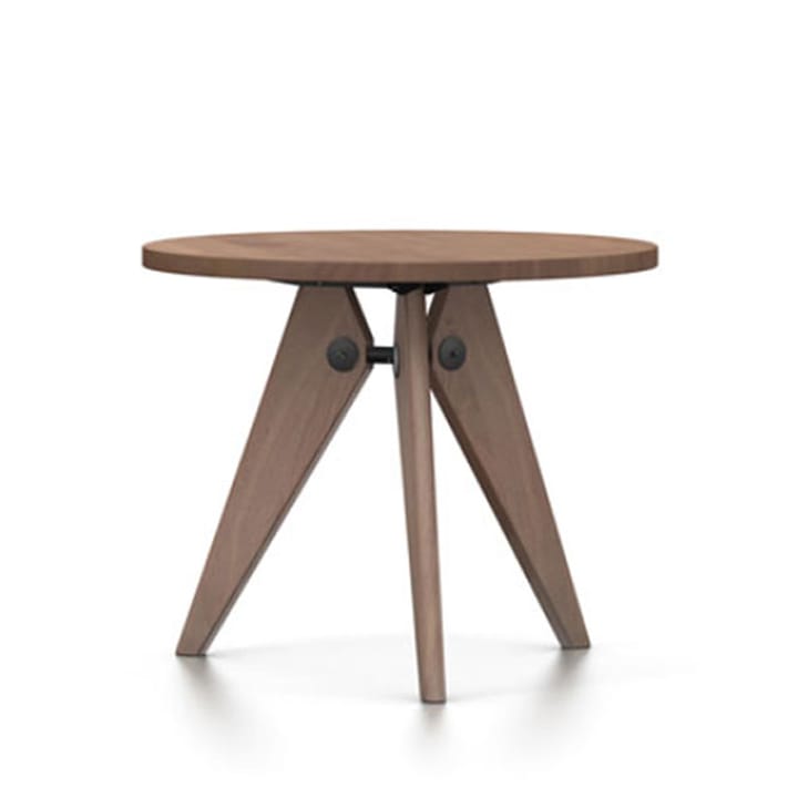 Guéridon spisebord - Oiled walnut ø90cm - Vitra