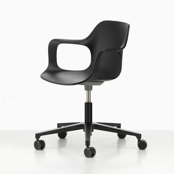 HAL RE armchair studio kontorstol - Deep black - Vitra