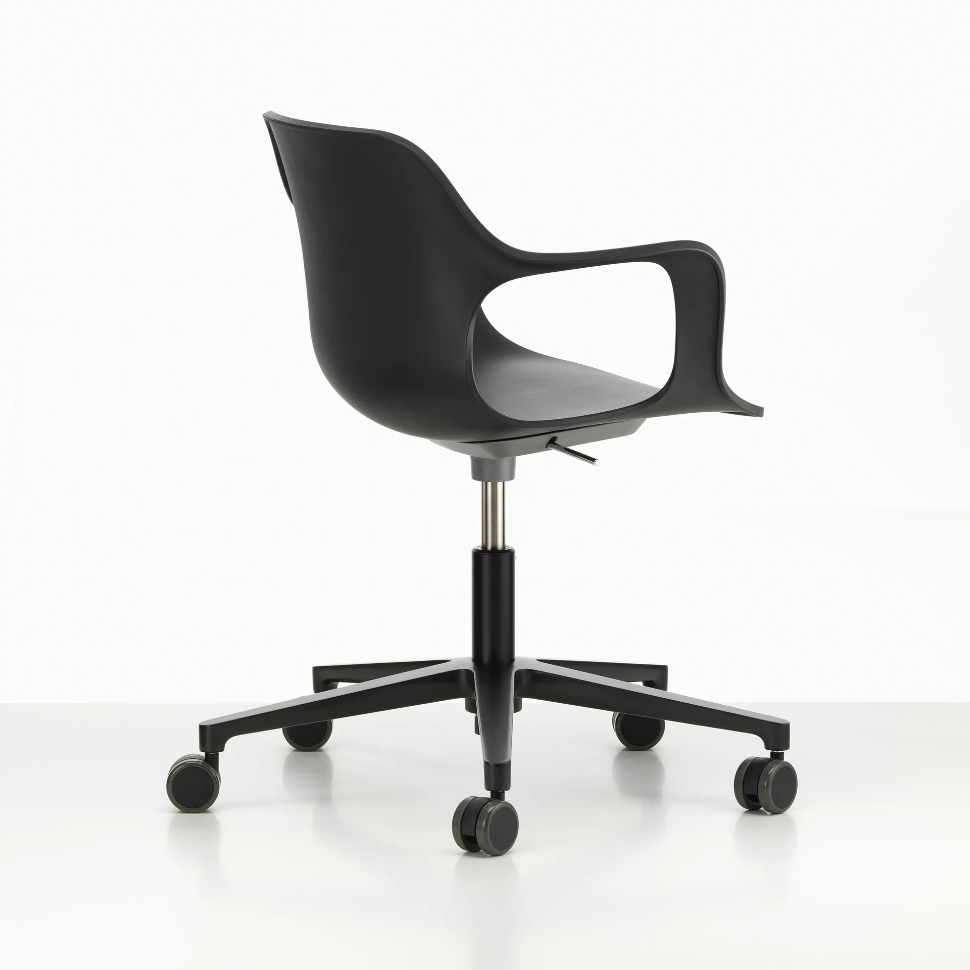 HAL RE armchair studio kontorstol, Deep black Vitra