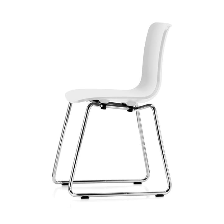 HAL RE sledge kontorstol - Cotton white-chrome - Vitra