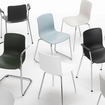HAL RE sledge kontorstol - Cotton white-chrome - Vitra