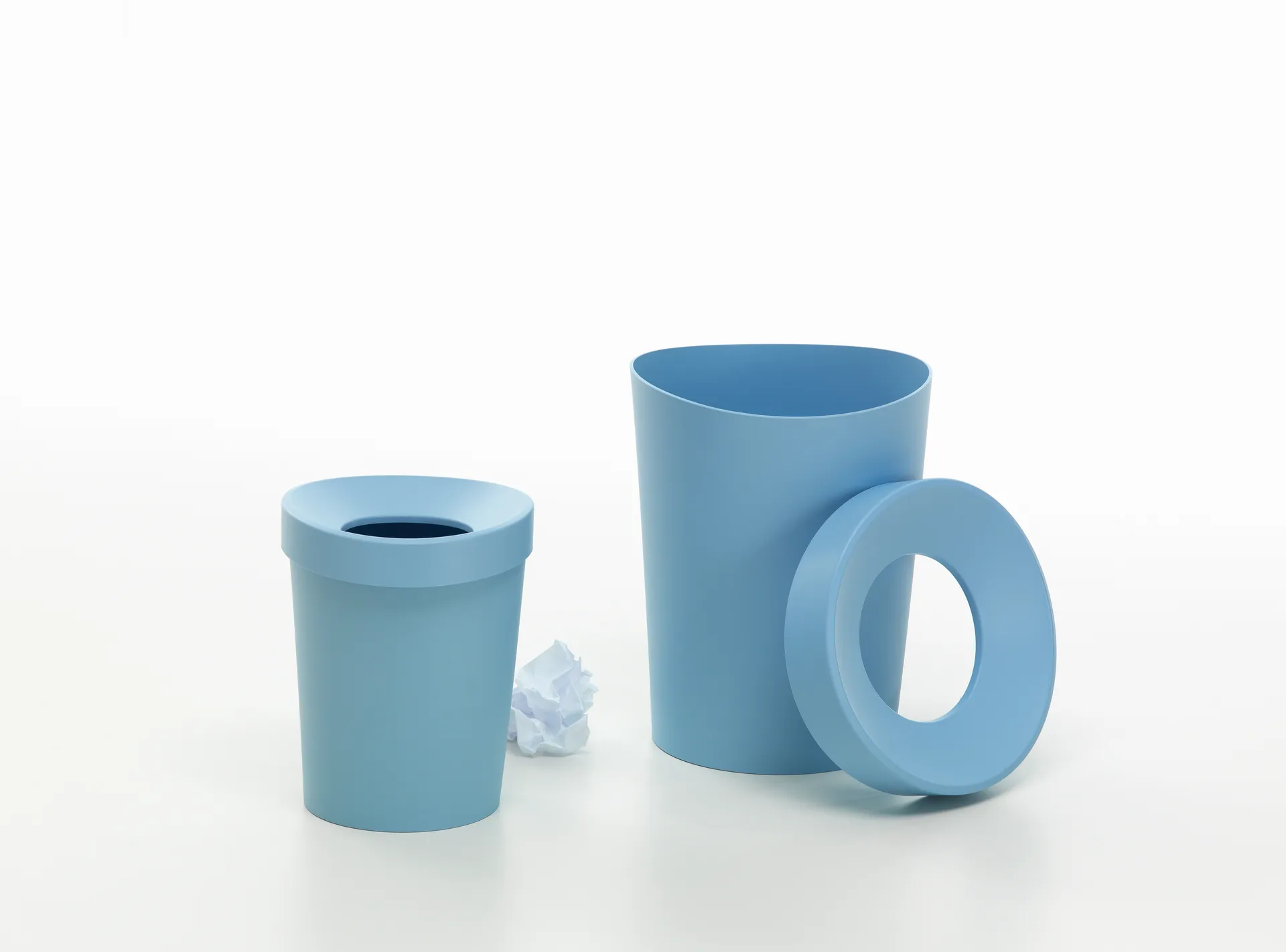 Happy Bin RE L søppelbøtte 37,5 cm Ø30 cm, Sky blue RE Vitra
