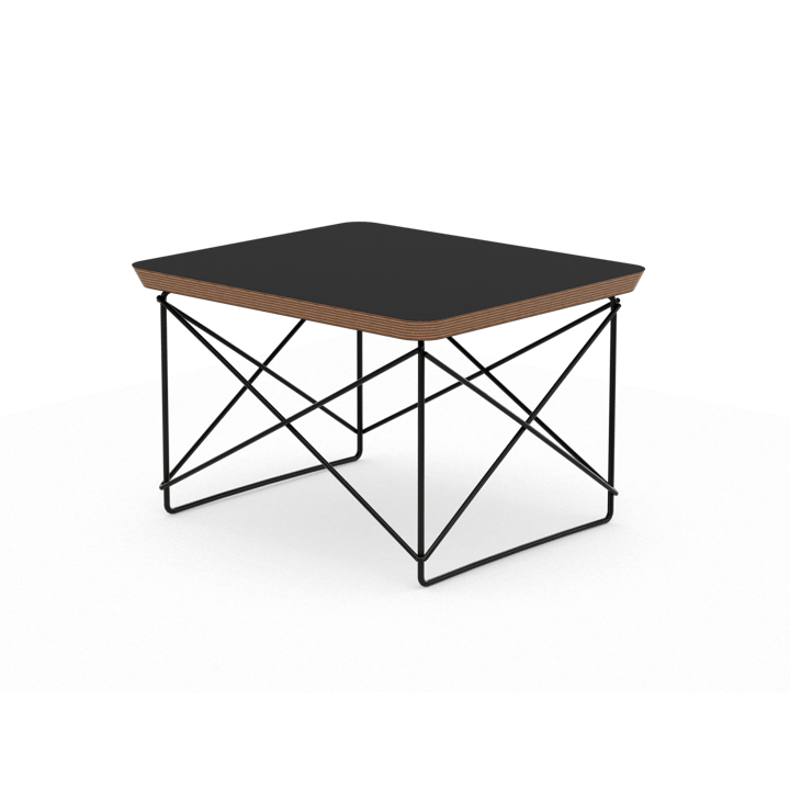 LTR occasional table sidobord, Black-basic dark Vitra