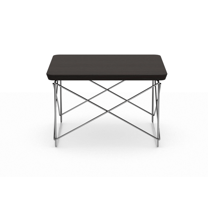 LTR occasional table sidobord - Dark oak-stål - Vitra