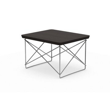 LTR occasional table sidobord - Dark oak-stål - Vitra