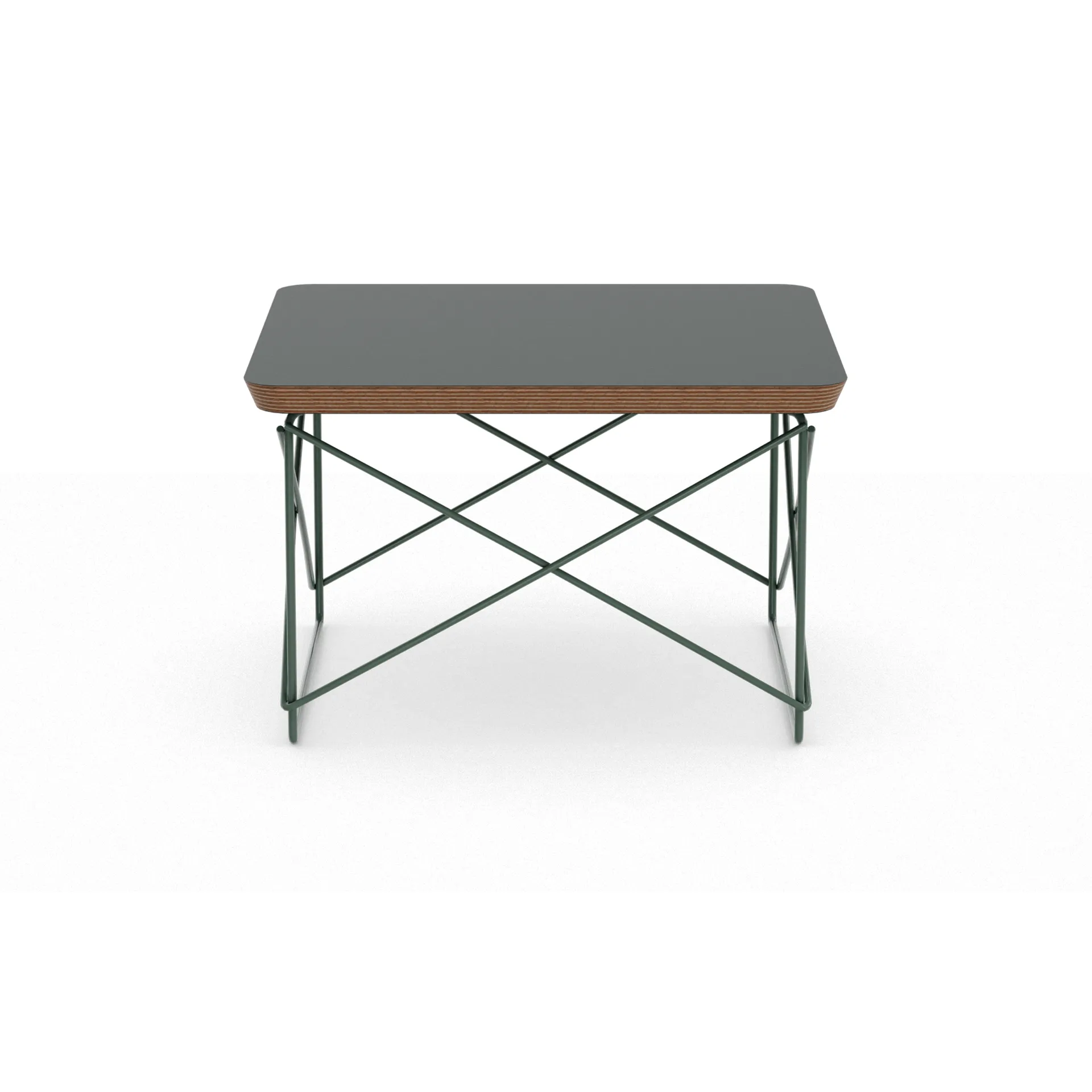 LTR occasional table sidobord, Linoleum jade-eames sea foam green Vitra