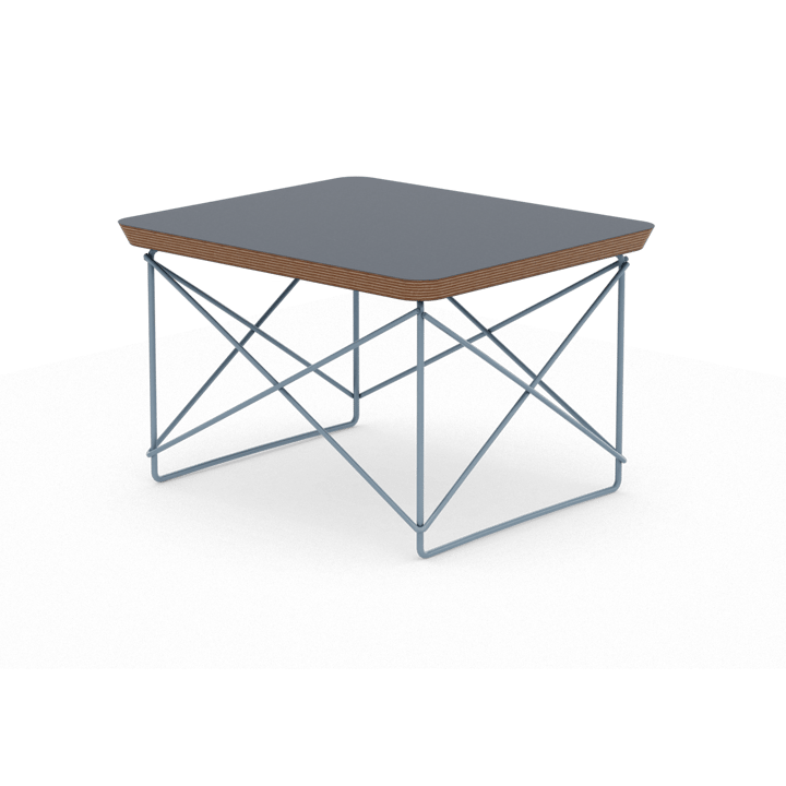 LTR occasional table sidobord, Linoleum smoke-blue sky Vitra