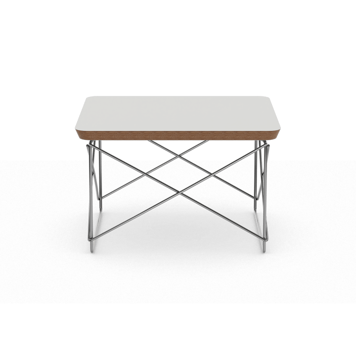 LTR occasional table sidobord - White-stainless steel - Vitra