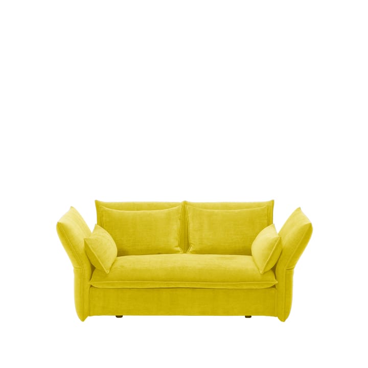 Mariposa 2-seters sofa - Iroko 01 gul - Vitra