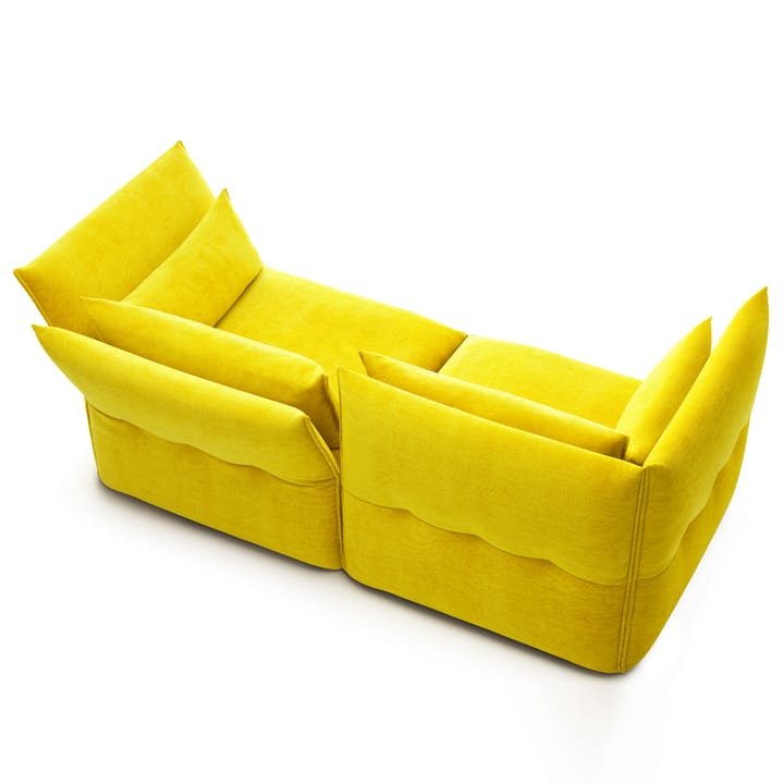 Mariposa 2-seters sofa, Iroko 01 gul Vitra