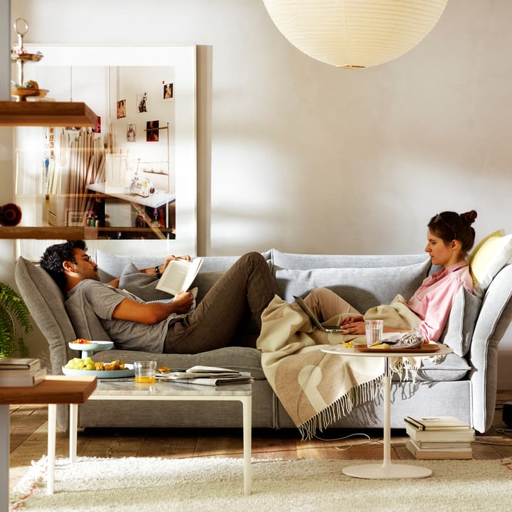 Mariposa 2,5-seters sofa, Iroko 02 silver grey Vitra