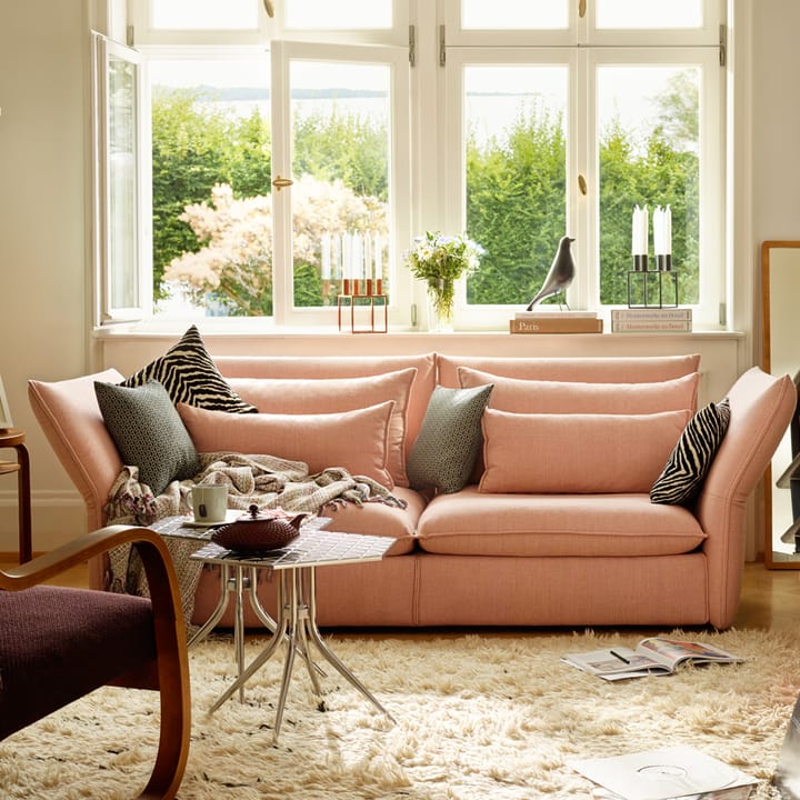 Mariposa 2,5-seters sofa, Iroko 02 silver grey Vitra