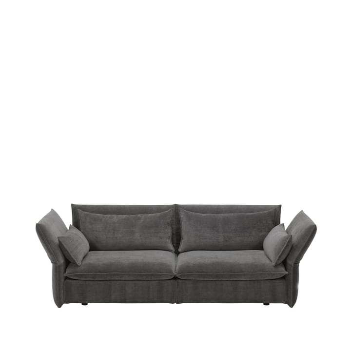 Mariposa 3-seters sofa - Iroko 08 mørkegrå - Vitra