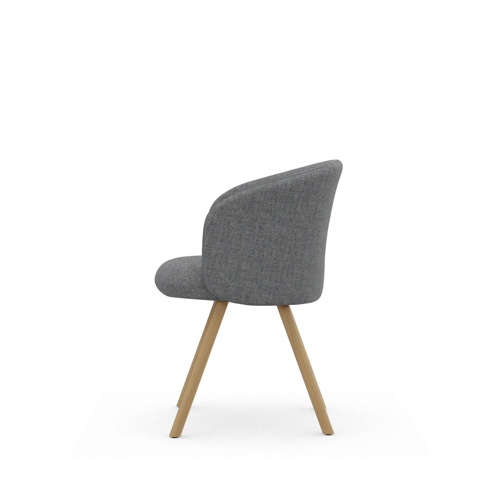 Mikado armlenestol, Savana Pebble-natural oak Vitra