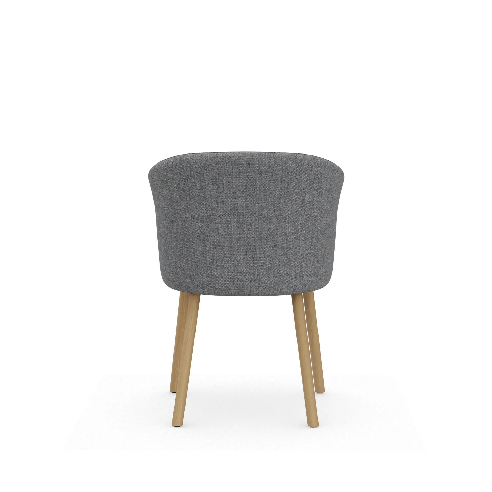 Mikado armlenestol, Savana Pebble-natural oak Vitra