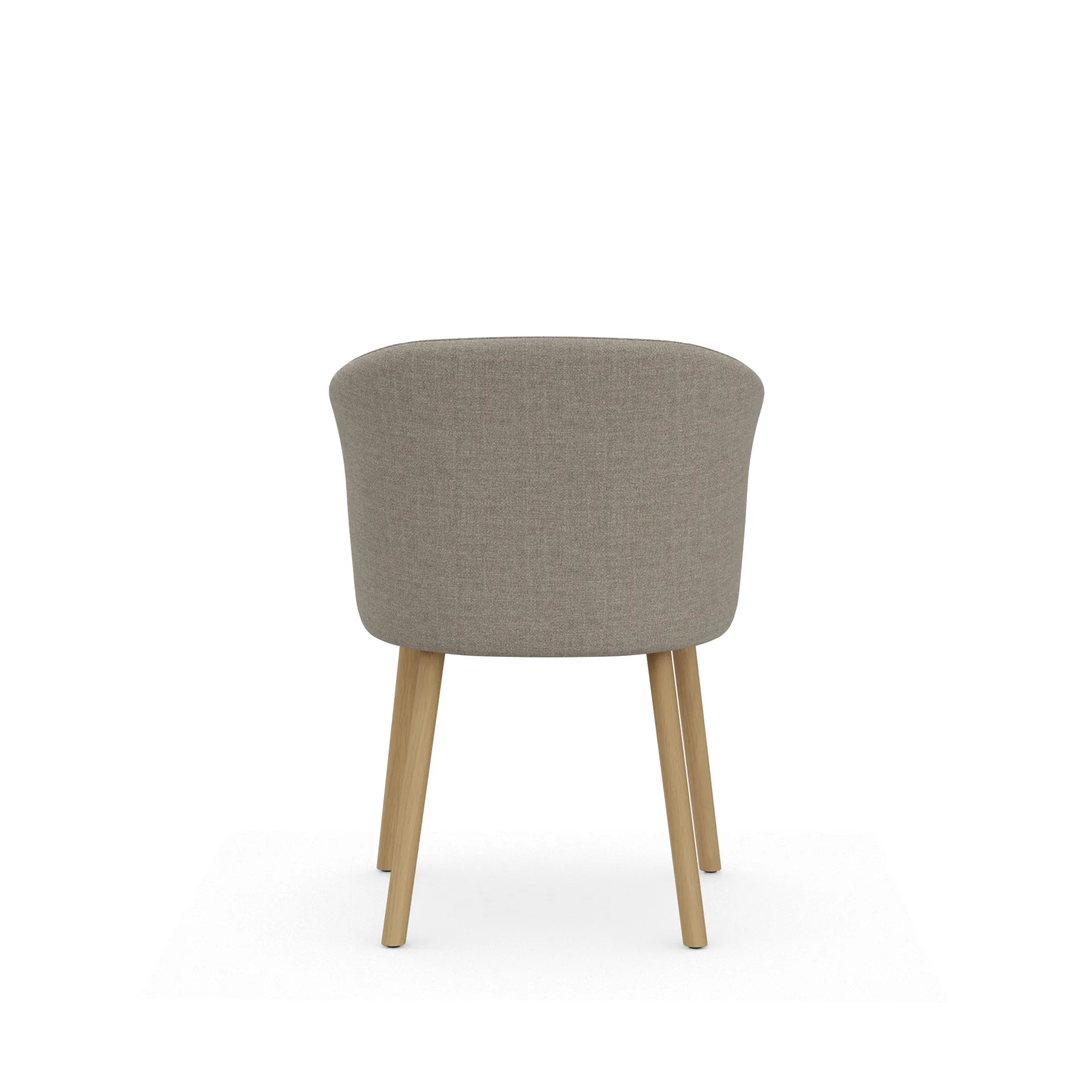 Mikado armlenestol, Savana Sand melange-natural oak Vitra