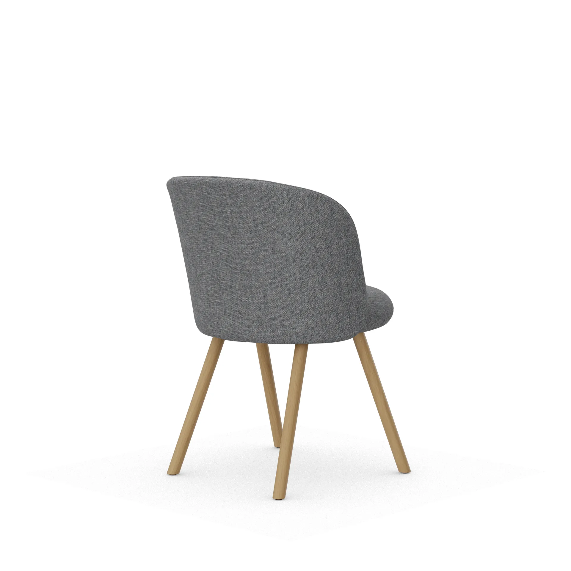 Mikado Side Chair stol, Savana Pebble-natural oak Vitra