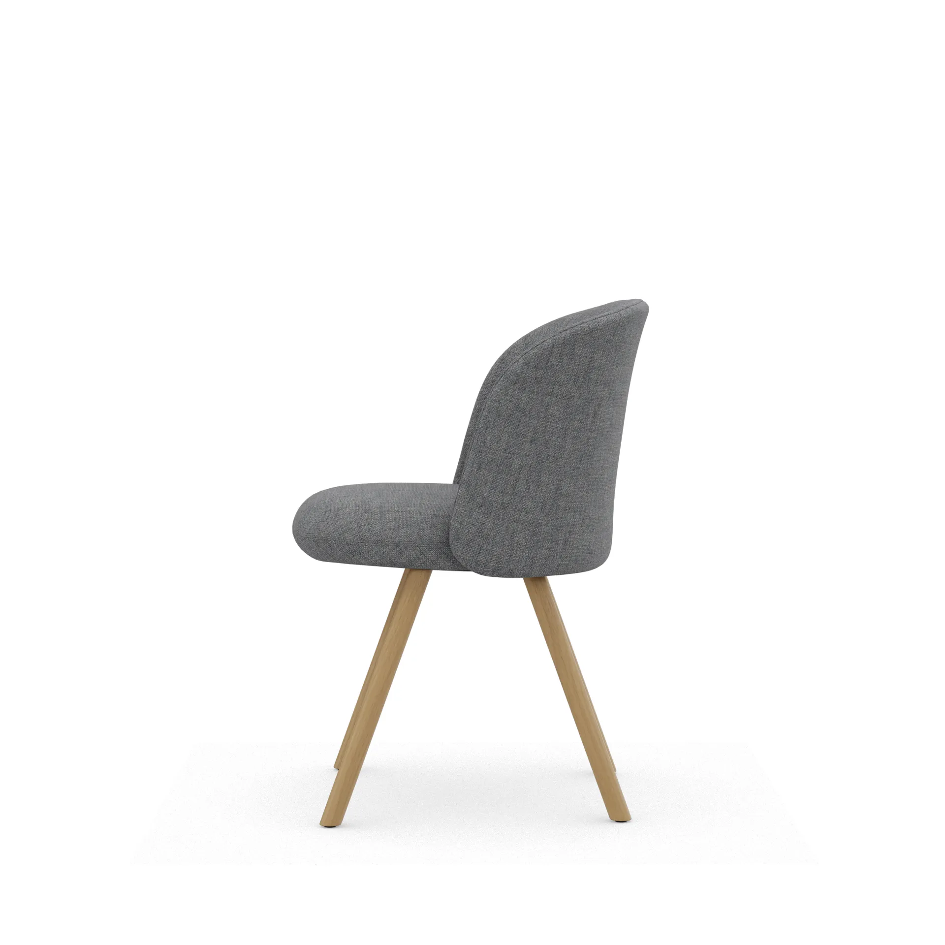 Mikado Side Chair stol, Savana Pebble-natural oak Vitra