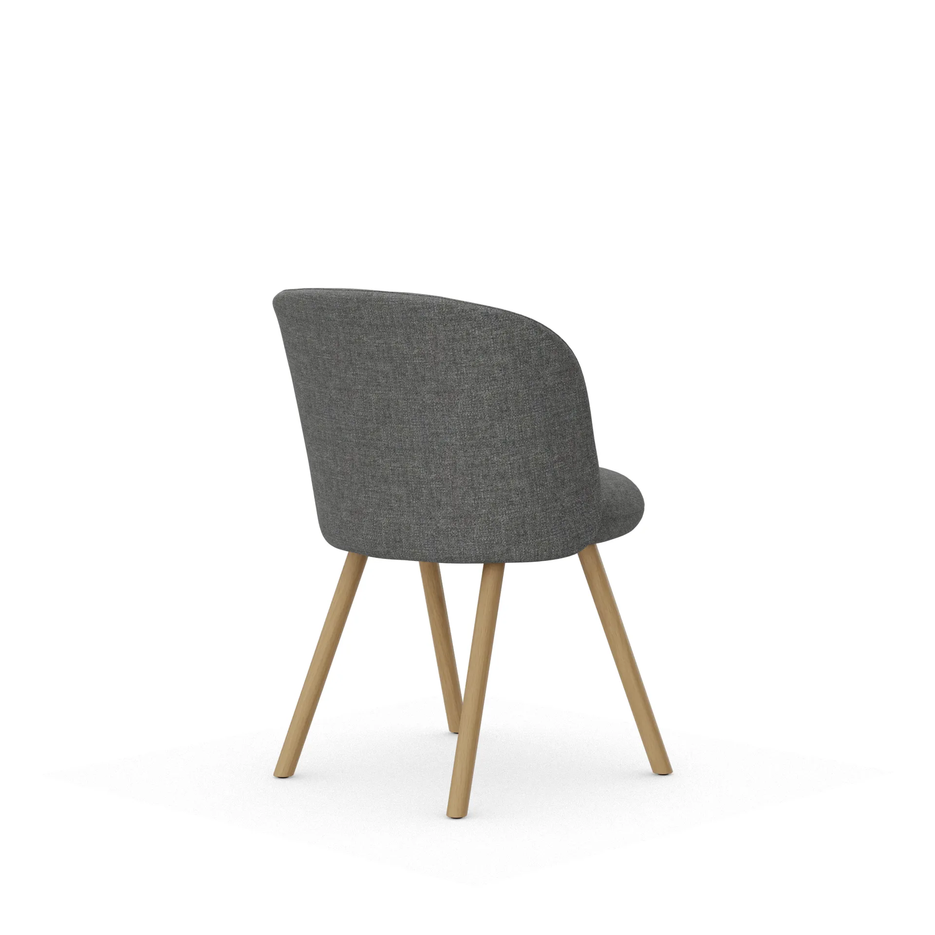 Mikado Side Chair stol, Savana Sierra melange-natural oak Vitra