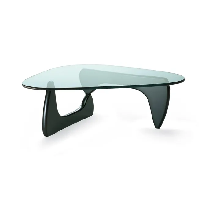 Noguchi coffee table sofabord glasskive - Svart ask - Vitra
