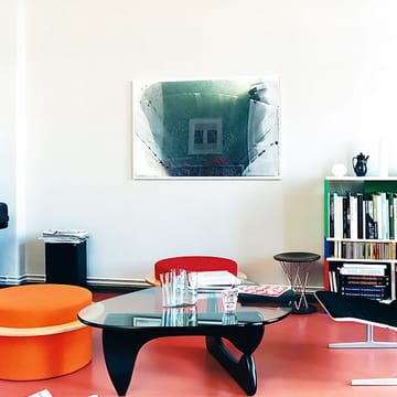 Noguchi coffee table sofabord glasskive - Svart ask - Vitra