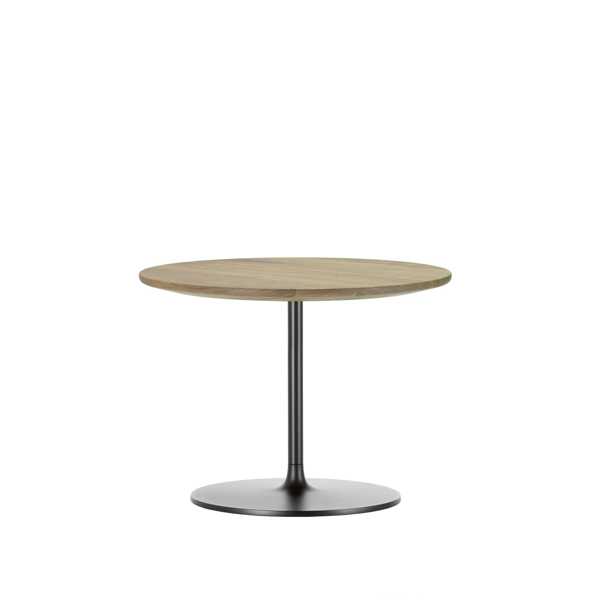 Occasional low table bord, Walnut 35 cm Vitra