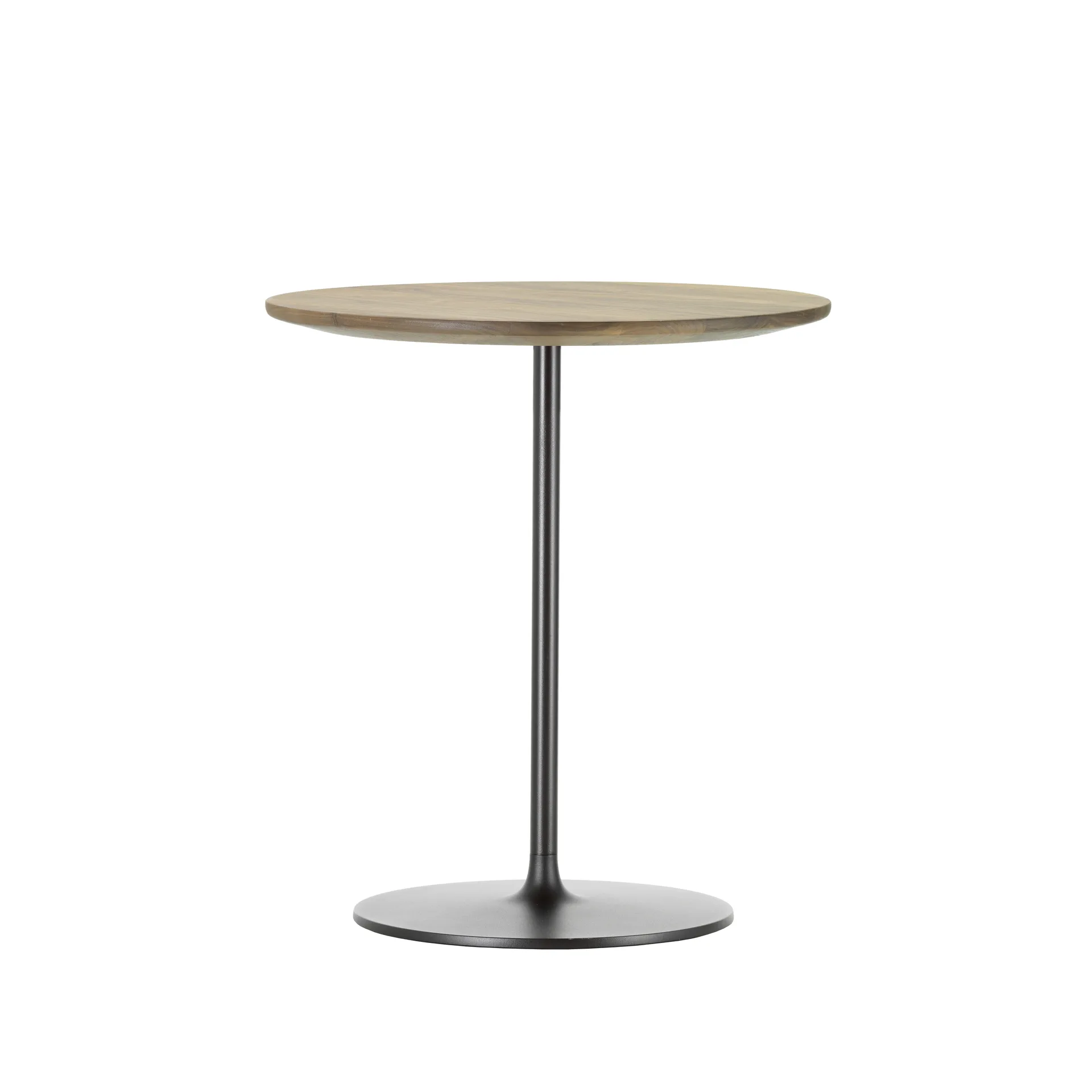Occasional low table bord, Walnut 55 cm Vitra