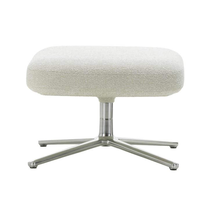 Ottoman fotskammel aluminiumstativ - Nubia 01 ivory-pearl - Vitra